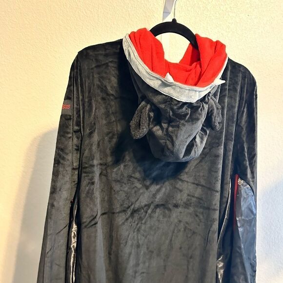 NWT Tipsy Elves Men’s Bat Halloween Costume Full Zip One Piece Jumpsuit- Size Me - Picture 8 of 10
